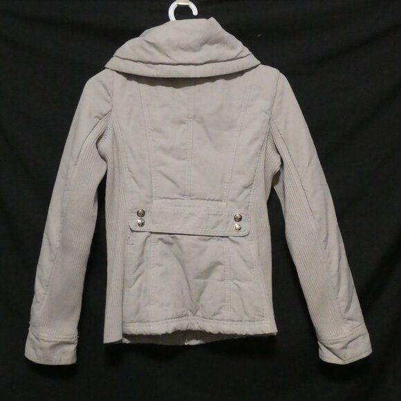GUESS | xs - extra small | Stylish Light Grey Coat - Picture 2 of 16